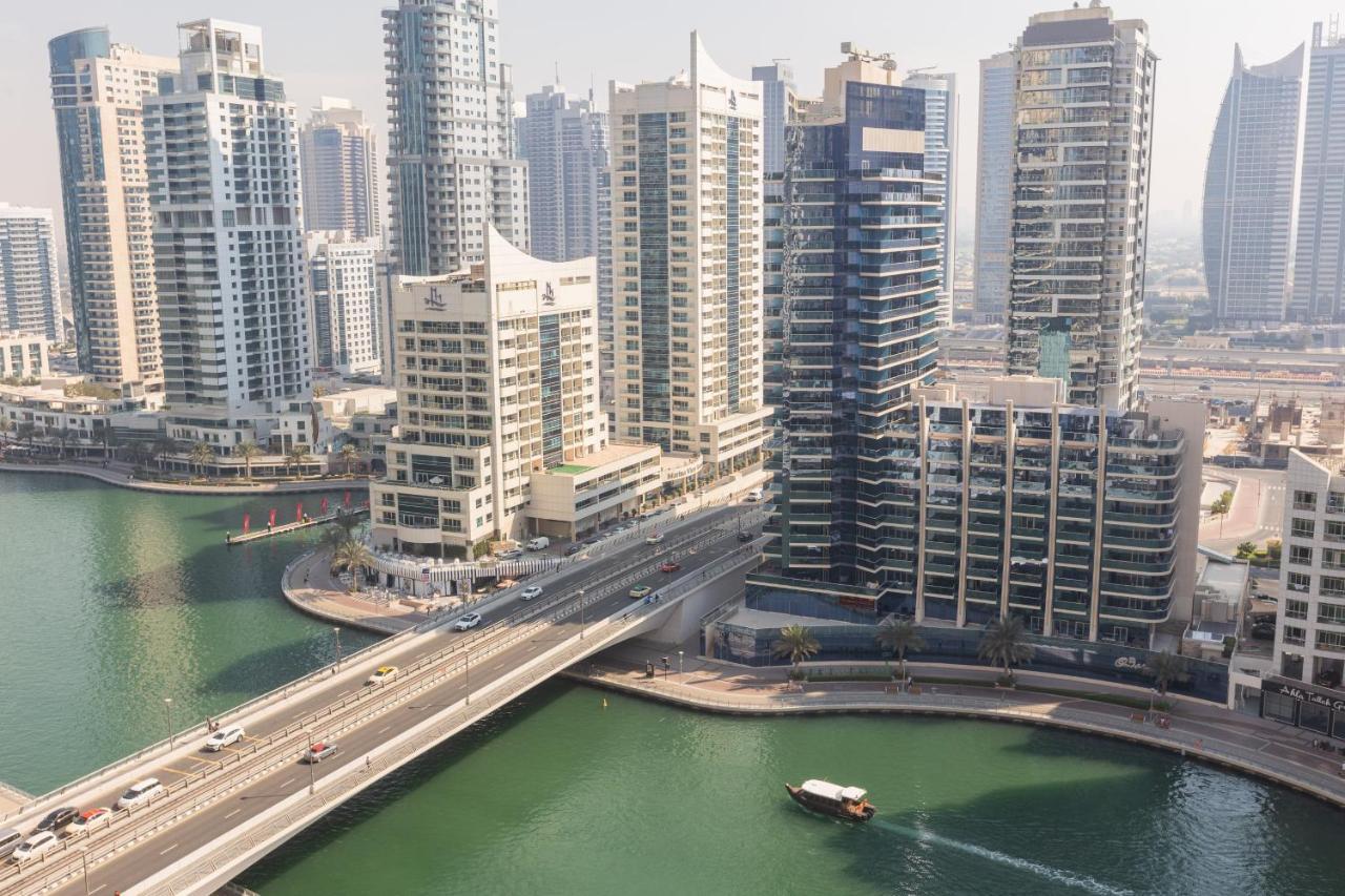 Enticing Space With Marina View Near The Beach! Dubai Exterior foto