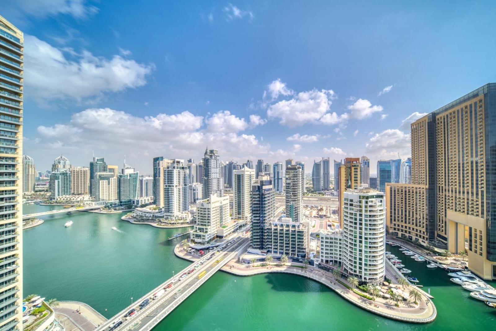 Enticing Space With Marina View Near The Beach! Dubai Exterior foto