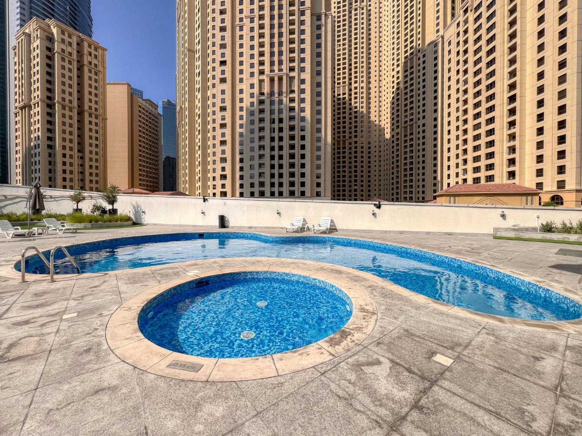 Enticing Space With Marina View Near The Beach! Dubai Exterior foto